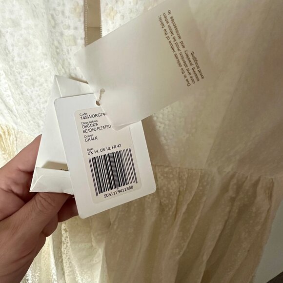 NWT Orla Kiely Spring 2014 Beaded Dress US10 - Picture 9 of 12